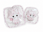 Teacup Sheep 2 Pack Squishy Set, Kawaii Pink Mother & Baby Lamb Squeeze Toy Stress Relief Fidget Toy
