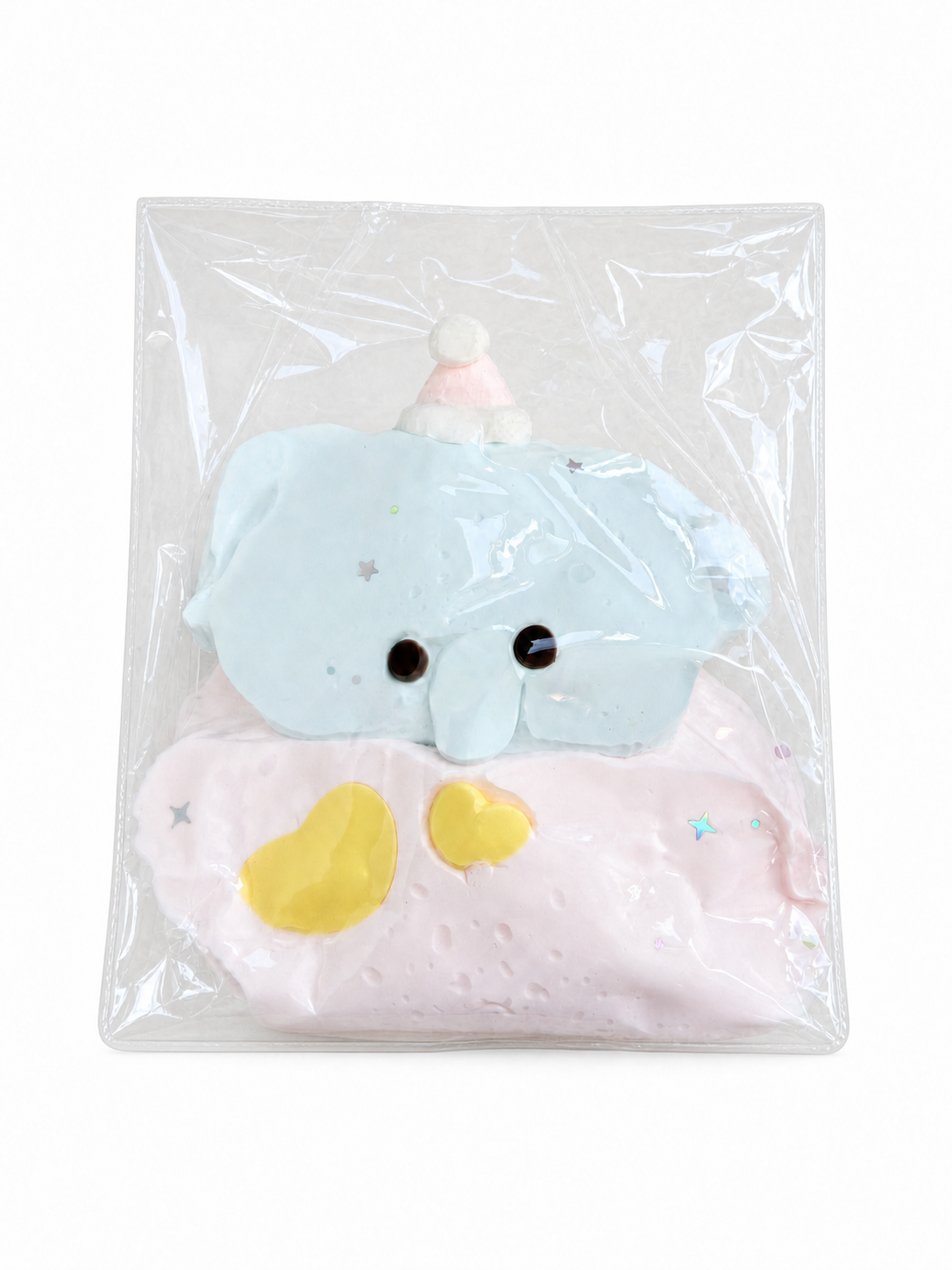 Birthday Cake Elephant Squishy squishy toy detail view