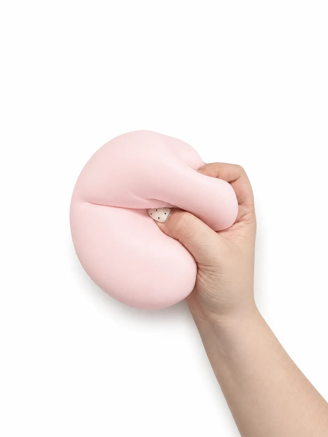Strawberry Daifuku Squishy, Pink Mochi Squeeze Toy Soft Stress Relief Fidget Toy