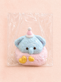 Birthday Cake Elephant Squishy, Water Feel Wobbly Squeeze Toy Stress Relief Fidget Toy