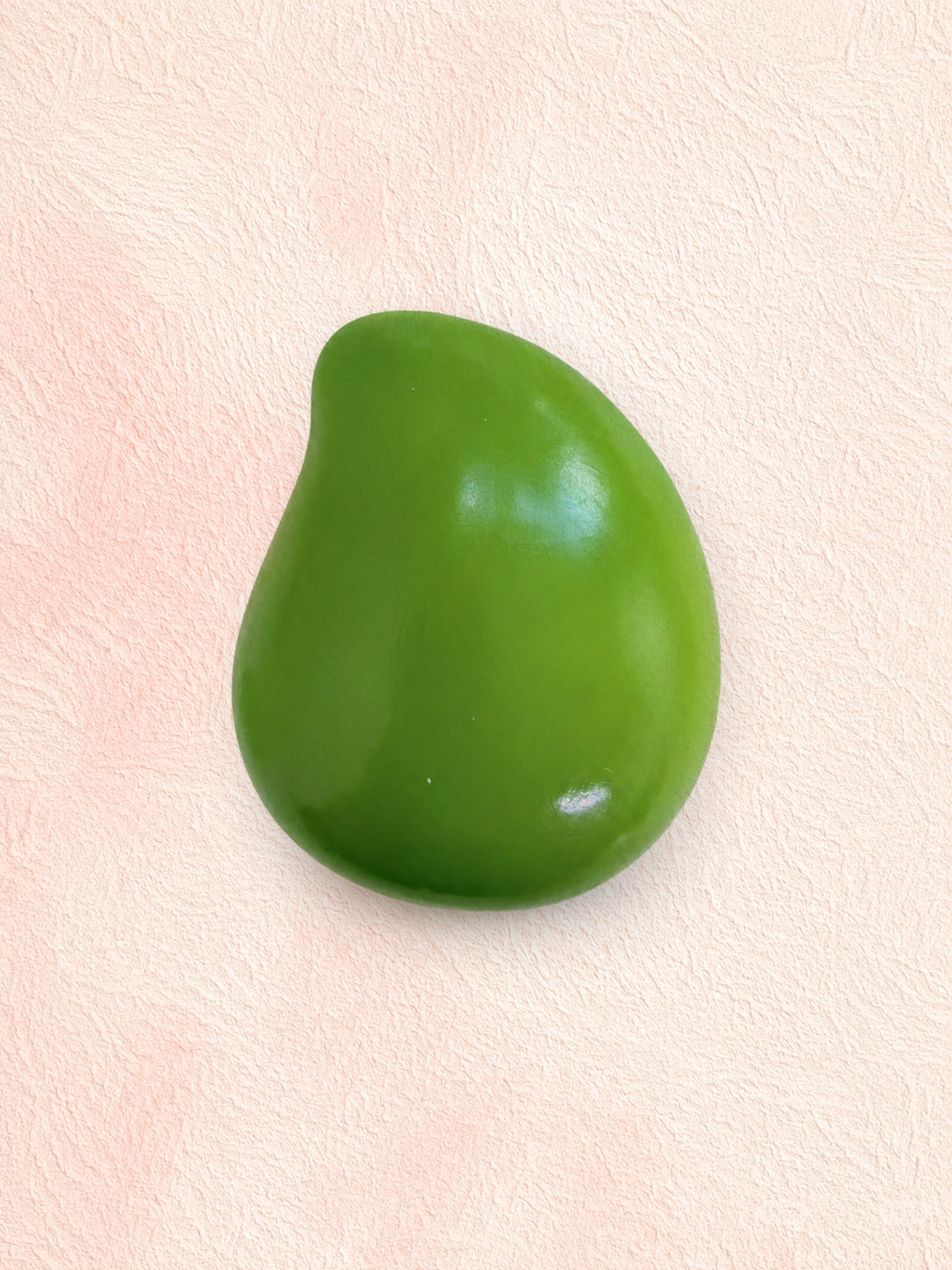 Color Changing Green Mango Squishy, Crispy ASMR Fruit Squeeze Toy Stress Relief Fidget Toy