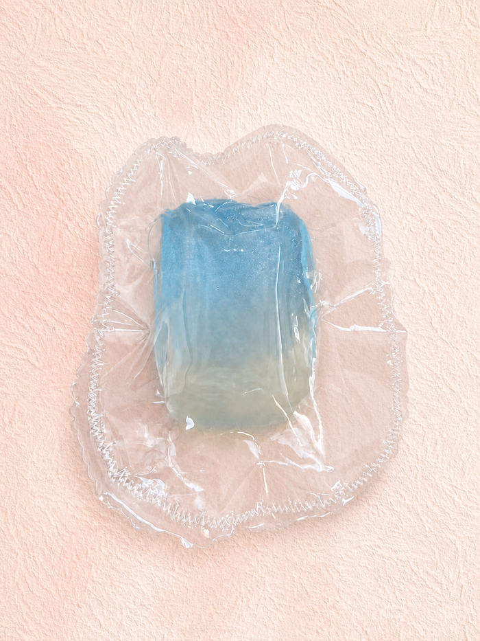 Mermaid Color Cube Squishy, Transparent Jelly Vaseline Squeeze Toy Stress Relief Fidget Toy