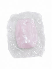 Shell Pink Double Layer Cube Squishy, Transparent Jelly Vaseline Squeeze Toy Stress Relief Fidget Toy