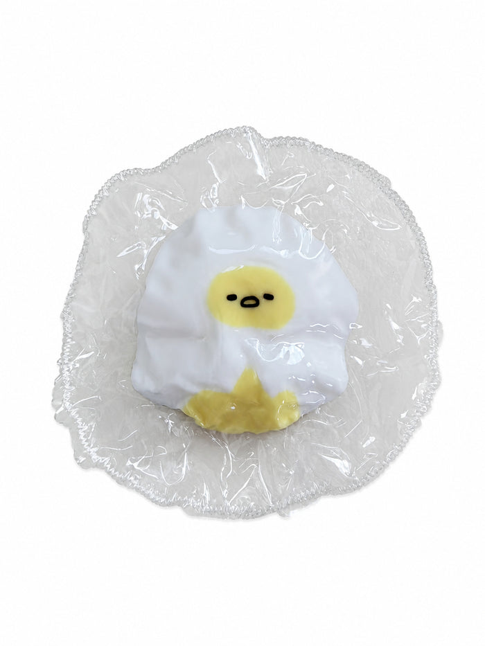 Eggy Character Squishy, Cute Round Egg Figure Squeeze Toy Soft Stress Relief Fidget Toy