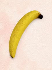 Perfectly Ripe Banana Squishy, Soft Fruit Squeeze Toy Stress Relief Slow Rising Fidget Toy