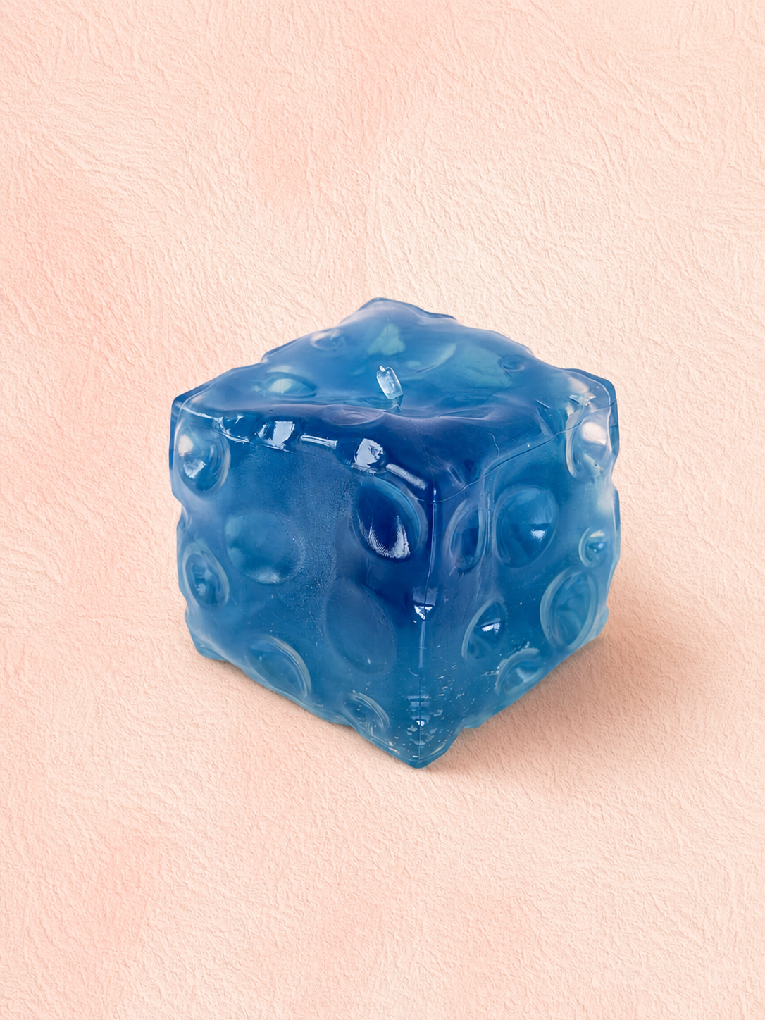 Cheese Cube Jelly Squishy handmade squishy toy