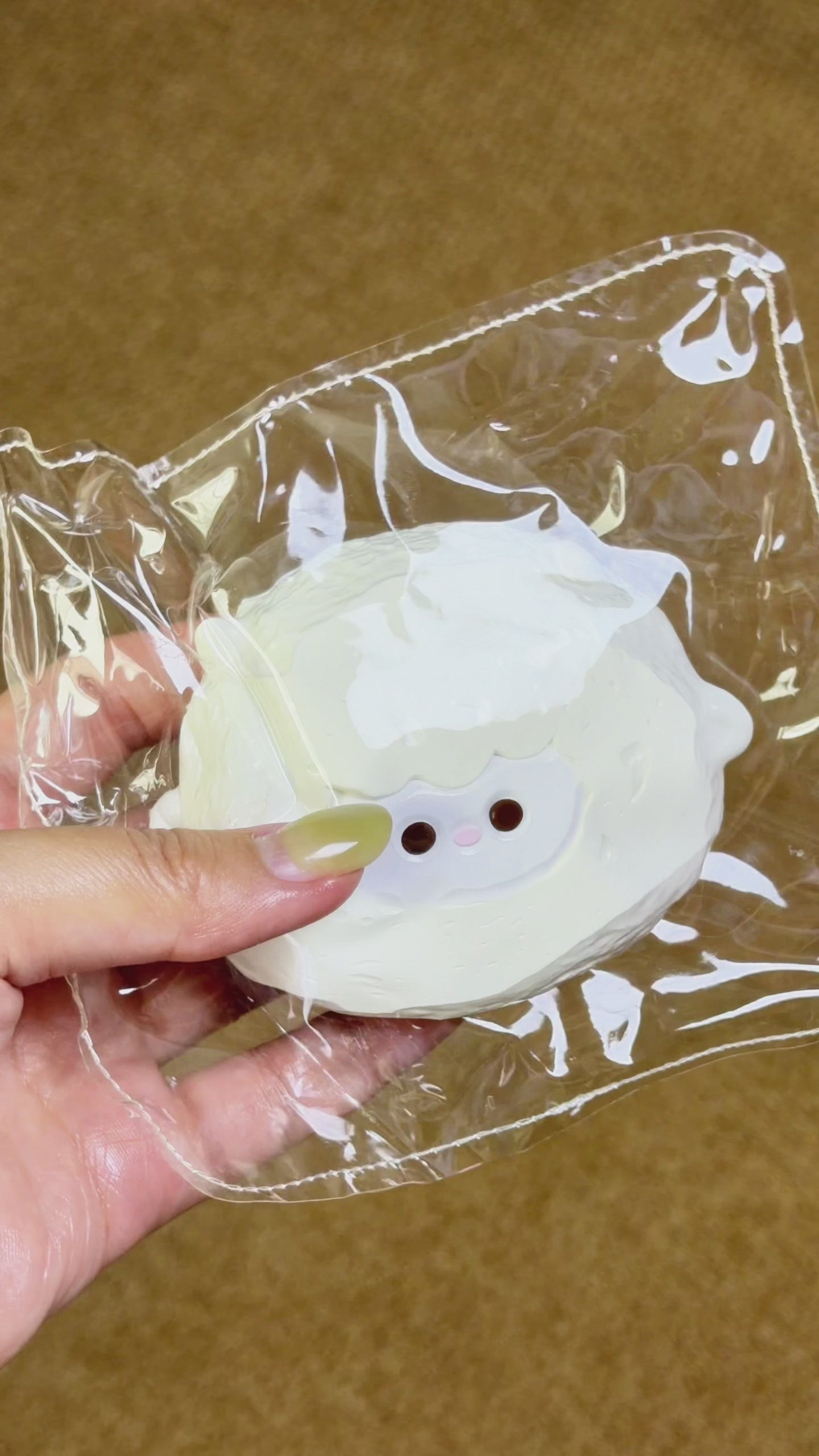 Sheep Squishy, Cute White Lamb Squeeze Toy Soft Stress Relief Fidget Toy