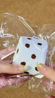 Blue Polka Dot Cake Squishy