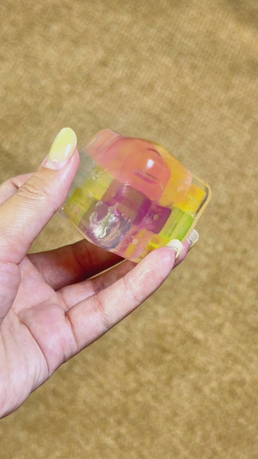 Macaron Sugar Cube ASMR Squishy squishy toy squeeze demonstration video